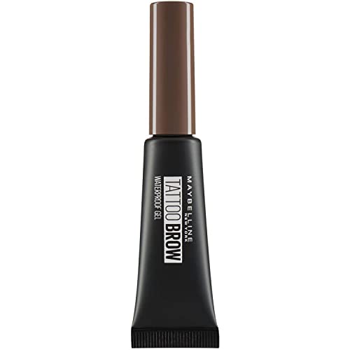 Maybelline Tattoo Brow Longlasting Waterproof Eyebrow Gel, 06 Deep Brown, 5 ml