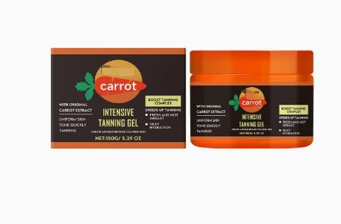 ISBEAUSOLS Carrot Tan Activating Firming Cream,150g