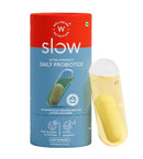 Wellbeing Nutrition Probiotics + Omega 3 Capsules | Supports Digestion, Immunity, and Skin Health | 60 Enteric-Coated Vegetable Capsules