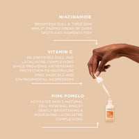 Fade Out PURE GLOW Brightening Serum | Includes Vitamin C, Niacinamide, Pink Pomelo & Vitamin E | Helps Reduce Dark Spots & Hyperpigmentation | Brightens Skin Tone | Minimises Pores | 30 ml