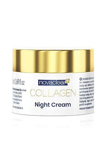 Novaclear Collagen Night Cream - With Marine Collagen and Active Gold