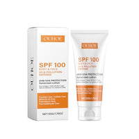 SPF100 Facial Sunscreen Lotion - Mild Protective Care Sunburn - Anti Wrinkle - Clear Protective Cream - All Skin Types