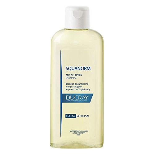 Ducray 200 ml Anti-dandruff Shampoo for Oily Hair, Squanorm