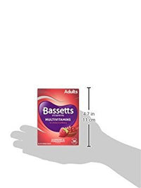 Bassetts Vitamins Bassetts Adults Raspberry and Pomegranate Flavour Soft and Chewy Multivitamins - Pack of 5, Total 150 Pastilles