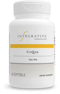 Integrative Therapeutics - CoQ10 (100mg) Coenzyme Q10 (Ubiquinone) Supplement - Supports Cardiovascular & Brain Health* - 60 Softgels