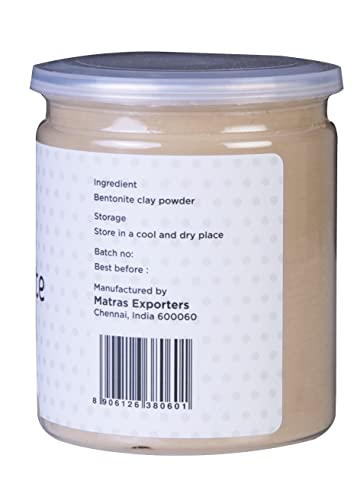 YOGI’S GIFT – Celebrating health Bentonite Clay Powder 450gram | 100% Pure Clay For Face Mask & Soap Making | By Yogi's Gift®