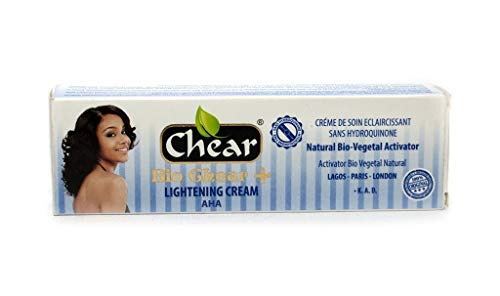Bio Chear+ Skin Lightening Brightening Face Cream Tube 50g - with natural bio vegetal activator
