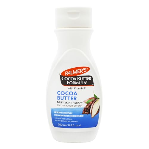Generic Cocoa Butter Formula Daily Skin Therapy Lotion, 250ml, with Vitamin E, 24-Hour Moisture