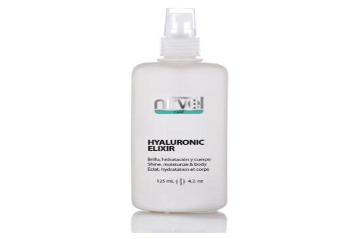 Nirvel Hyaluronic Elixir Hair Treatment Serum, Hydrates & Repairs,Silky, Shiny - Volume