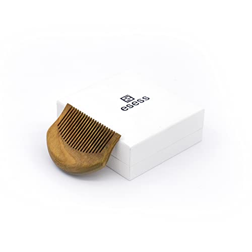 esess Sandalwood Kanga Classic (Sikh Wooden Hair & Beard Comb/Sikh Kanga/Kakaar/Sikh Gifts)