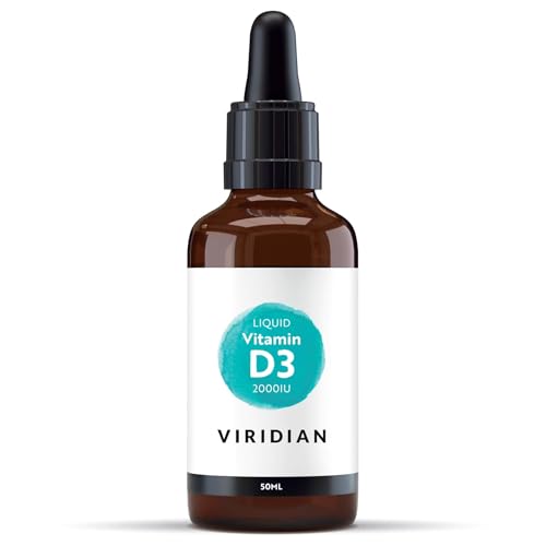 Viridian - Vitamin D3 2000iu Liquid Drops 50ml