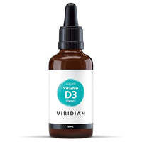 Viridian - Vitamin D3 2000iu Liquid Drops 50ml