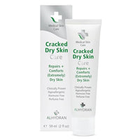 Alhydran ALHYDRAN Cracked Dry Skin Care Cream with Pure Aloe Vera Gel | Immediate Nourishment & Long-Lasting Hydration | Softens, Repairs, and Strengthens Skin | 59ml