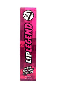 W7 Lip Legend Matte Top Coat for Lips 3 g