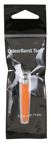 ColourBurst Nail Clippers, Assorted Colours (Pack of 1)