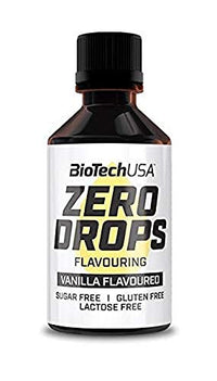 BioTechUSA Zero Drops, Vanilla, 65 g