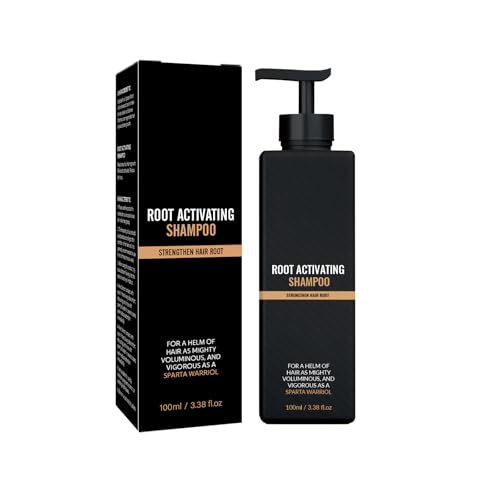 KAYZON Root Activator Shampoo, Root Activator Shampoo for Man, Hair Thickening Shampoo, Smooths Strengthens Hair,Hair Restoration Hair Care Solution