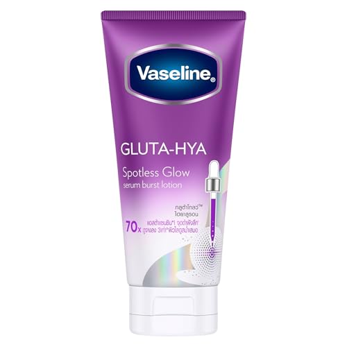 Vaseline Healthy Bright Gluta-Hya Serum Burst Lotion, Spotless Glow, 170ml