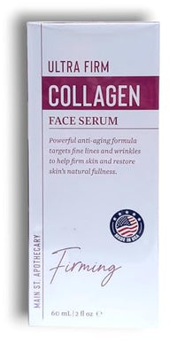 Main ST. Apothecary | Ultra Firm Collagen - Face Serum | Anti-Ageing Formula for Fine Lines and Wrinkles | 60mL[Super Size]