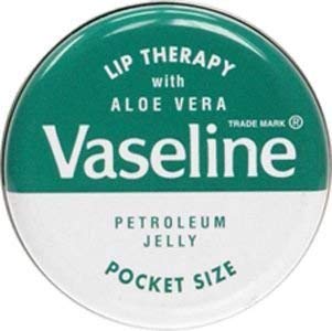 Vaseline Lip Therapy Petrolium Jelly 20gm 12/pk - Aloe Vera