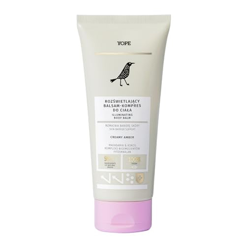 Yope YOPE Body Lotion | Illuminating with gold particles | Nourishing | CREAMY AMBER 200 ml