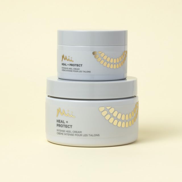 Mii Cosmetics Heal + Protect Intense Heel Cream | Cracked Heel Repair Cream, Foot Cream for Cracked Heels and Dry Skin | Nourishing Heel Cream for Deep Cracked Skin to Relieve Dry Skin | 100ml