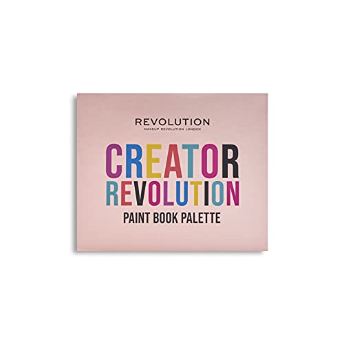 Revolution Beauty London Makeup Revolution, Creator Face Palette Colouring Book 30 Shades 30 g