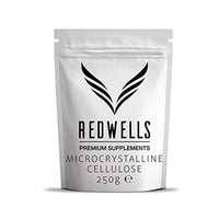 Microcrystalline Cellulose Powder REDWELLS Tablet Excipient - 250g Pack