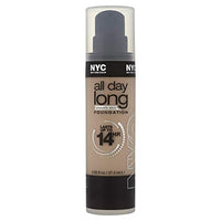 Glory Cosmetics NYC all-day-long smooth skin FOUNDATION, lasts up to 14 hours, 743 Nude Beige