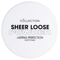Collection Cosmetics Lasting Perfection Sheer Loose Powder, Lightweight Powder, 10g, Translucent Matte