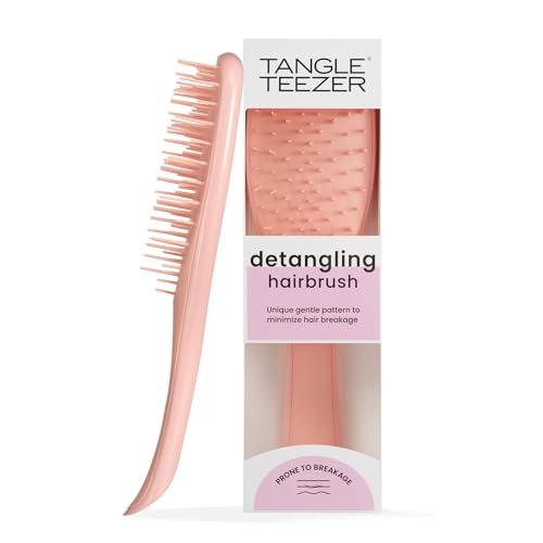 Tangle Teezer Extra Gentle Ultimate Detangler Hairbrush, Less Tension to Minimise Breakage, Effective and Extra Gentle Detangling, Safe for Use on Wet and Dry Hair, for All Hair Types, Saffron