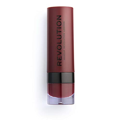 Revolution Beauty London Makeup Revolution, Matte Lipstick, Lipstick, Plum 148, 3.5g