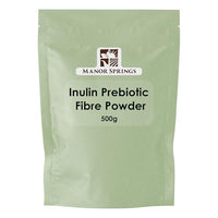 MANOR SPRINGS Inulin Prebiotic Fibre Powder 500g by Manor Springs