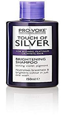 Schwarzkopf THREE PACKS of Provoke Touch of Silver Brightening Shampoo 150ml