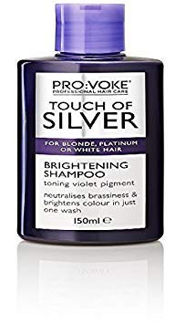 Schwarzkopf THREE PACKS of Provoke Touch of Silver Brightening Shampoo 150ml