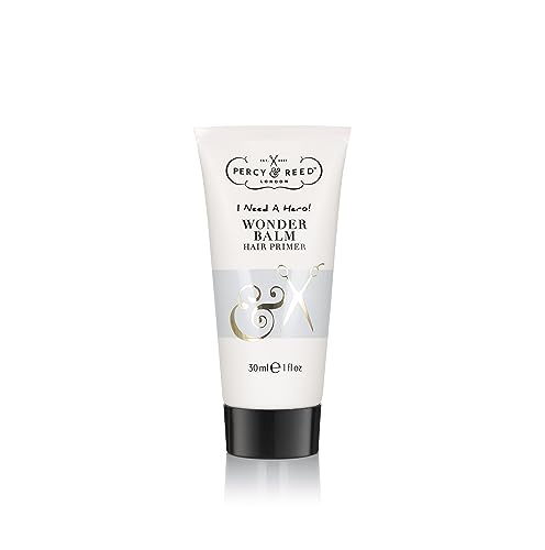 Percy & Reed I Need A Hero! Wonder Balm Hair Primer - Fights Frizz & Improves Shine - Works for Women of All Hair Types - 30 ml