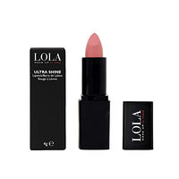 Lola Make-Up Ultra Shine Lipstick, Enriched With Antioxidant Vitamins A, C & E, Hyaluronic Acid No. 024 Candy Pink, Vegan