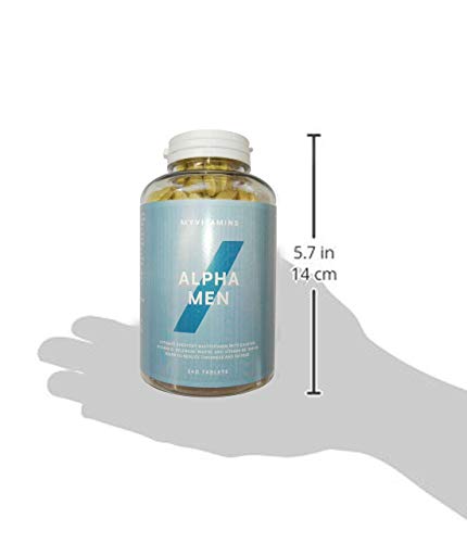 Myprotein Alpha Men Multivitamin | Advanced Daily Formula for Men | Vitamins & Minerals B, D, Biotin & Natural Extracts | Supports Energy, Immunity, Muscle Function & Mental Performance | 240 Tablets