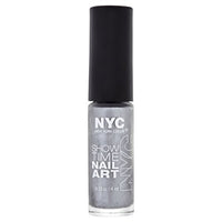NYC Showtime Nail Art Number 002, Silverism