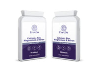 ErexOn Calcium, Zinc, Magnesium, Boron & D3 Tablets 90 Tablets - Good for Bones, Nails, Hair and Joints