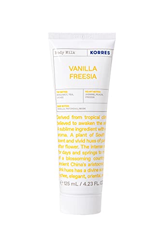Korres KORRES | Vanilla Freesia Body Milk | 4.23 fl oz