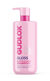 GUDLOX Gloss Glycolic Acid Shampoo, Sulphate-Free, Perfect For Dull Hair, Ultimate Shine 400ml