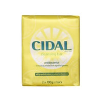 Cidal CIDAL Antibacterial Soap with Grapefruit Extract - 2 x 100g Bars