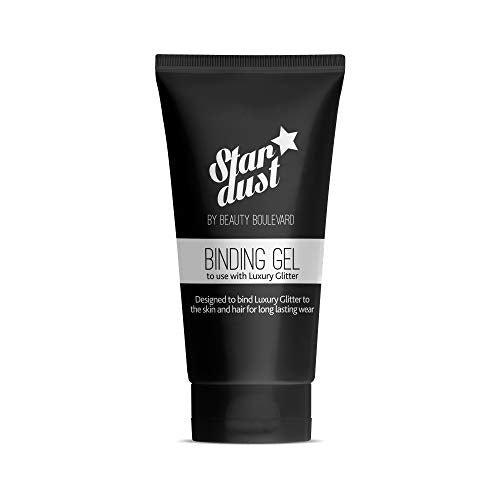 BEAUTYBLVD Stardust Cruelty Free Binding Fix Gel for Face, Hair & Body Glitter – 150ml