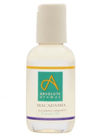 Absolute Aromas Macadamia Oil (Macadamia integrifolia) 50ml - Pure, Natural, Vegan and Cruelty Free – Moisturising Carrier Oil for Body and Facial Massage