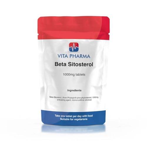 Vita Pharma VITA PHARMA Beta Sitosterol 1000mg 365 Tablets