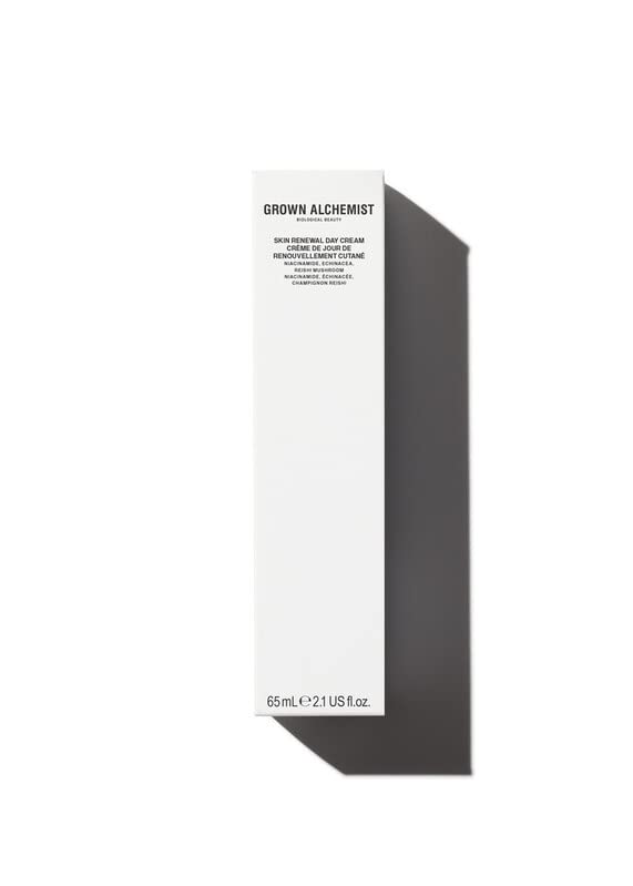 Grown Alchemist Skin Renewal Day Face Cream 65ml - Luxury Daily Moisturising Cream - Hydrating Face Moisturiser with Niacinamide, Echinacea and Reishi Mushroom for Barrier Protection, Anti Aging