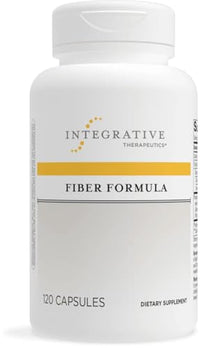 Integrative Therapeutics Fiber Formula - Support Colon Health* - Digestive Health Support with True Dispersion Technology - Contains Psyllium Seed Husk, Pectin, Oat Bran, and Guar Gum - 120 Capsules
