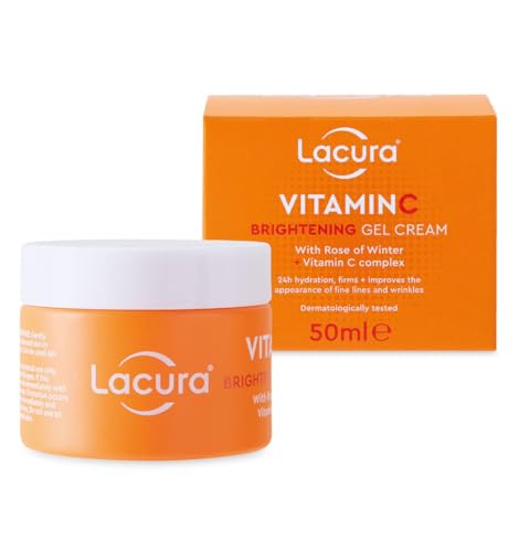 Aldi Lacura - Vitamin C Brightening Gel Cream | With Rose of Winter + Vitamin C Complex | 50mL [x2]