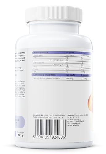 OSAVI Osavi MSM, 1000 mg - 60 vcaps